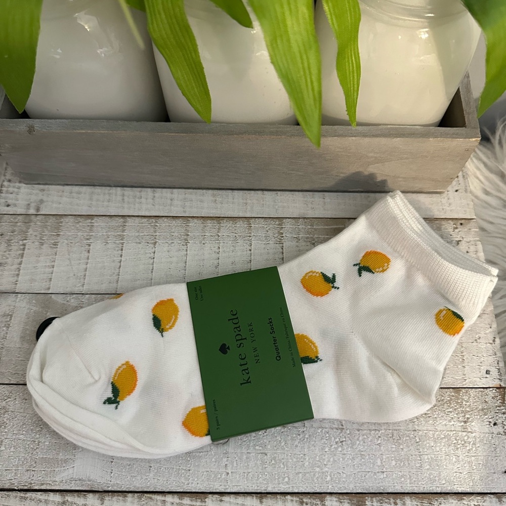 Nwt Kate spade quarter socks set